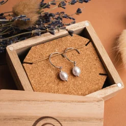 Holzkern Panoramic Oorbellen|DAMES Oorbellen|Sieraden