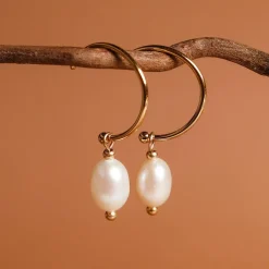 Holzkern Panoramic Oorbellen|DAMES Oorbellen|Sieraden