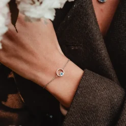 Holzkern Pigment Armband|DAMES Armbanden|Sieraden