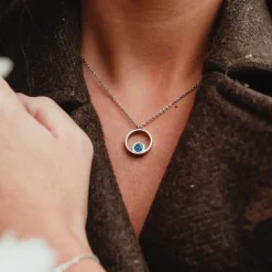 Holzkern Pigment Ketting|DAMES Kettingen|Sieraden