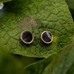 Holzkern Pigment Oorbellen|DAMES Oorbellen|Sieraden