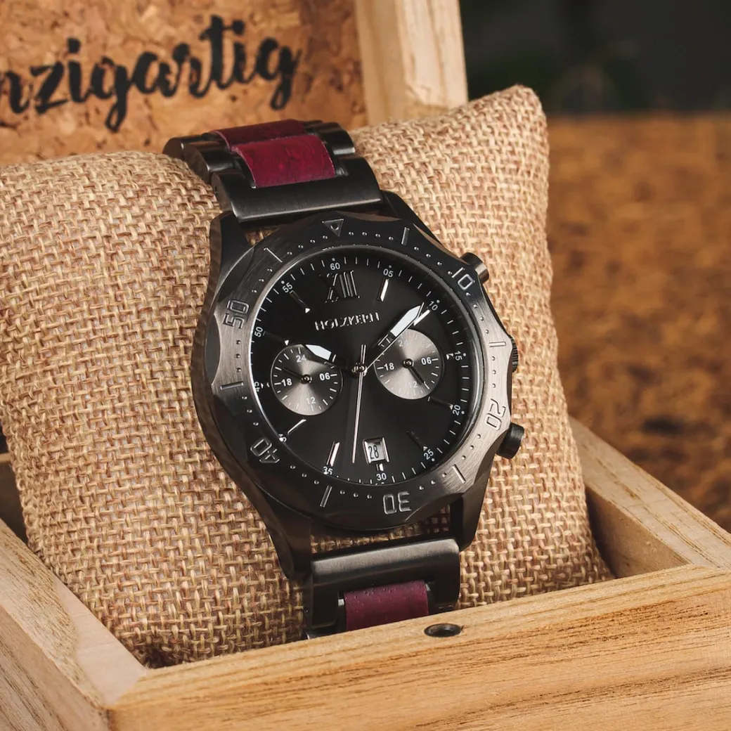 Holzkern Red Kite|Heren Horloges