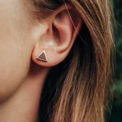 Holzkern Scale Oorbellen|DAMES Oorbellen|Sieraden