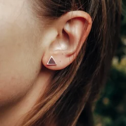 Holzkern Scale Oorbellen|DAMES Oorbellen|Sieraden