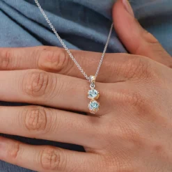 Holzkern Silverstream Ketting|DAMES Kettingen|Sieraden