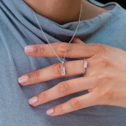 Holzkern Silverstream Ketting|DAMES Kettingen|Sieraden