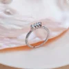 Holzkern Silverstream Ring|DAMES Ringen|Sieraden