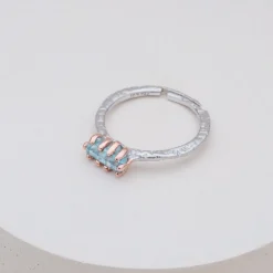 Holzkern Silverstream Ring|DAMES Ringen|Sieraden