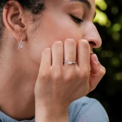 Holzkern Silverstream Ring|DAMES Ringen|Sieraden