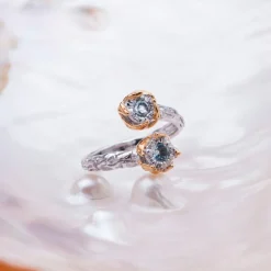Holzkern Silverstream Ring|DAMES Ringen|Sieraden