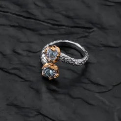 Holzkern Silverstream Ring|DAMES Ringen|Sieraden