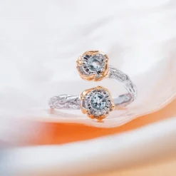 Holzkern Silverstream Ring|DAMES Ringen|Sieraden