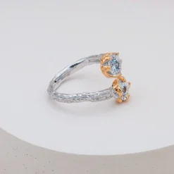 Holzkern Silverstream Ring|DAMES Ringen|Sieraden