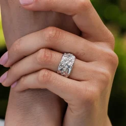 Holzkern Silverstream Ring|DAMES Ringen|Sieraden