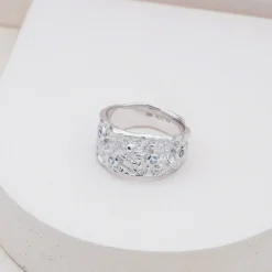 Holzkern Silverstream Ring|DAMES Ringen|Sieraden