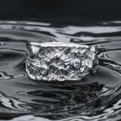 Holzkern Silverstream Ring|DAMES Ringen|Sieraden