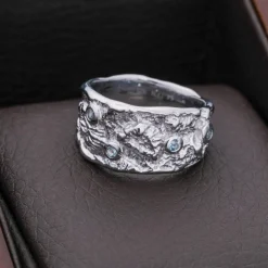 Holzkern Silverstream Ring|DAMES Ringen|Sieraden