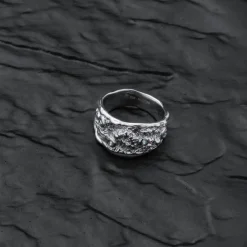 Holzkern Silverstream Ring|DAMES Ringen|Sieraden
