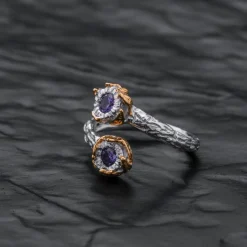 Holzkern Silverstream Ring|DAMES Ringen|Sieraden
