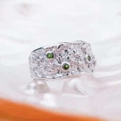 Holzkern Silverstream Ring|DAMES Ringen|Sieraden