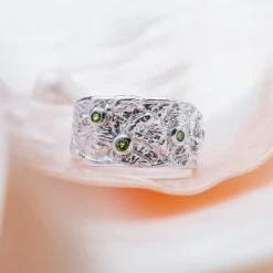 Holzkern Silverstream Ring|DAMES Ringen|Sieraden
