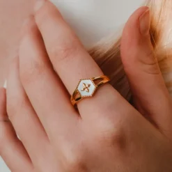 Holzkern Spectral Ring|DAMES Ringen|Sieraden