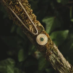 Holzkern Stencil Ketting|DAMES Kettingen|Sieraden