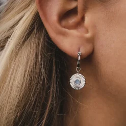 Holzkern Stencil Oorbellen|DAMES Oorbellen|Sieraden