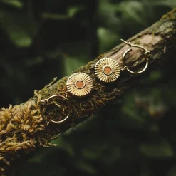 Holzkern Stencil Oorbellen|DAMES Oorbellen|Sieraden