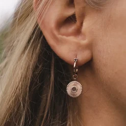 Holzkern Stencil Oorbellen|DAMES Oorbellen|Sieraden