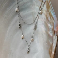 Holzkern SUMMERSWEET DUBBELE KETTING|DAMES Kettingen|Sieraden