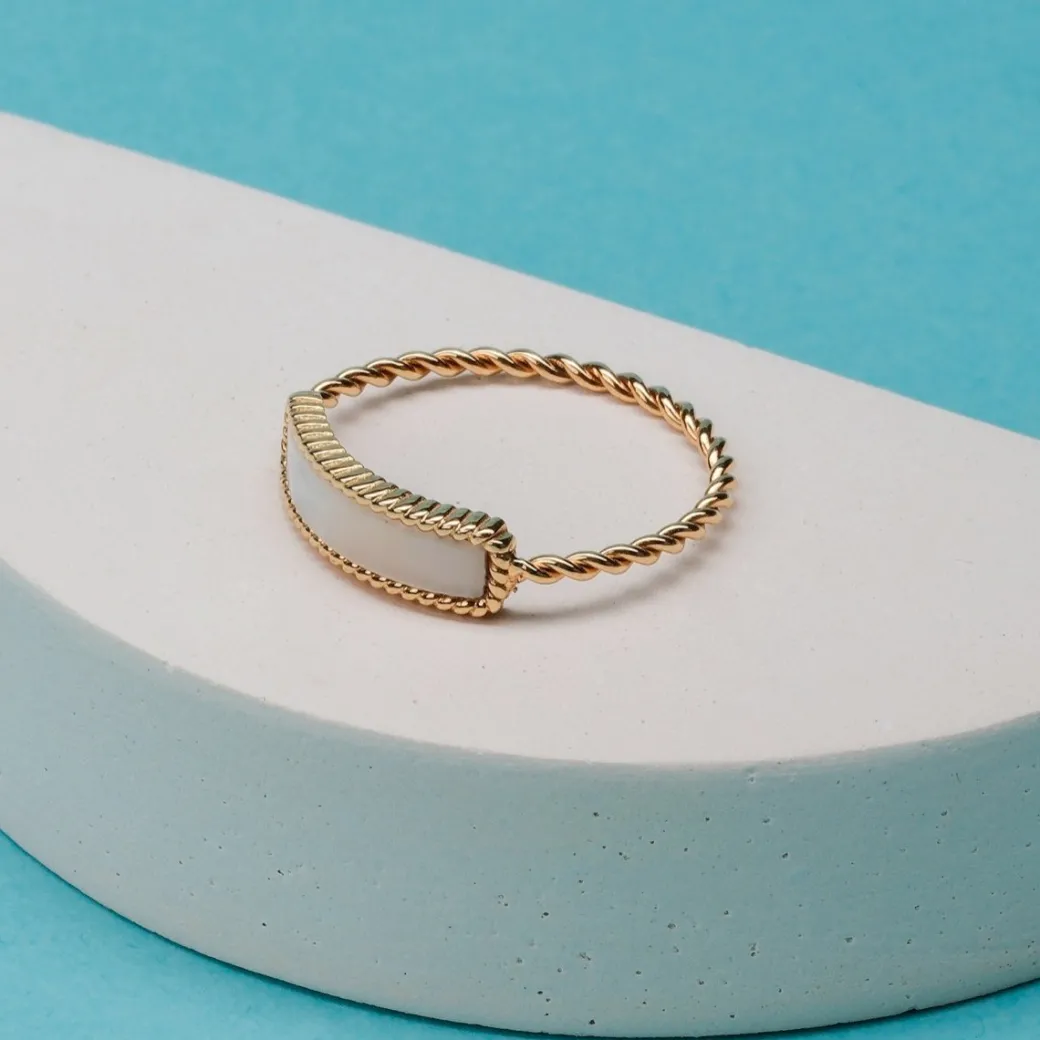 Holzkern Summersweet Ring|DAMES Ringen|Sieraden
