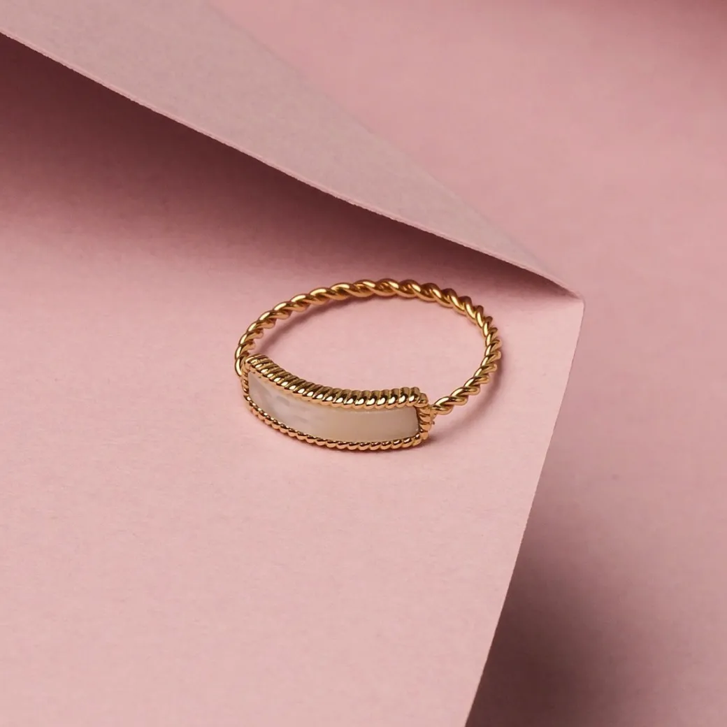 Holzkern Summersweet Ring|DAMES Ringen|Sieraden