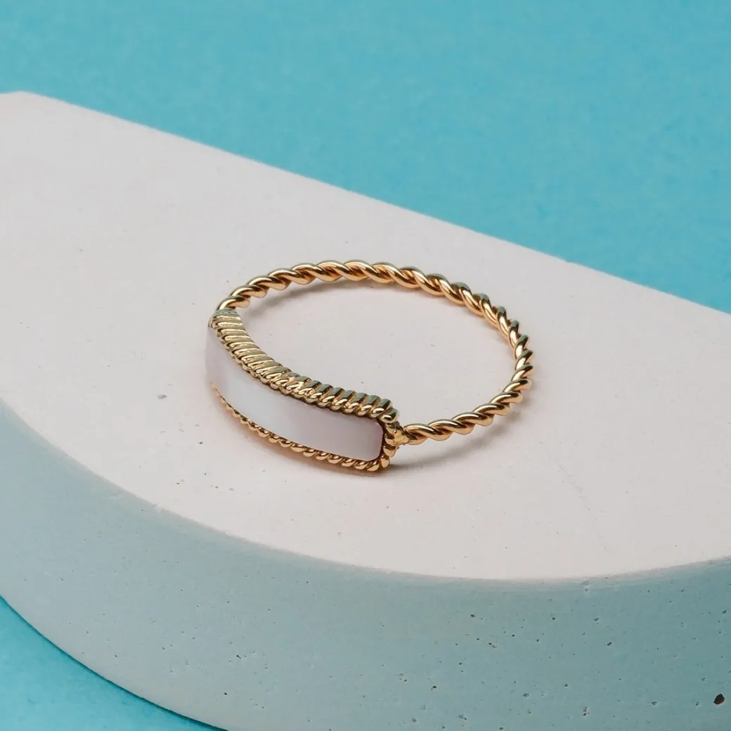 Holzkern Summersweet Ring|DAMES Ringen|Sieraden