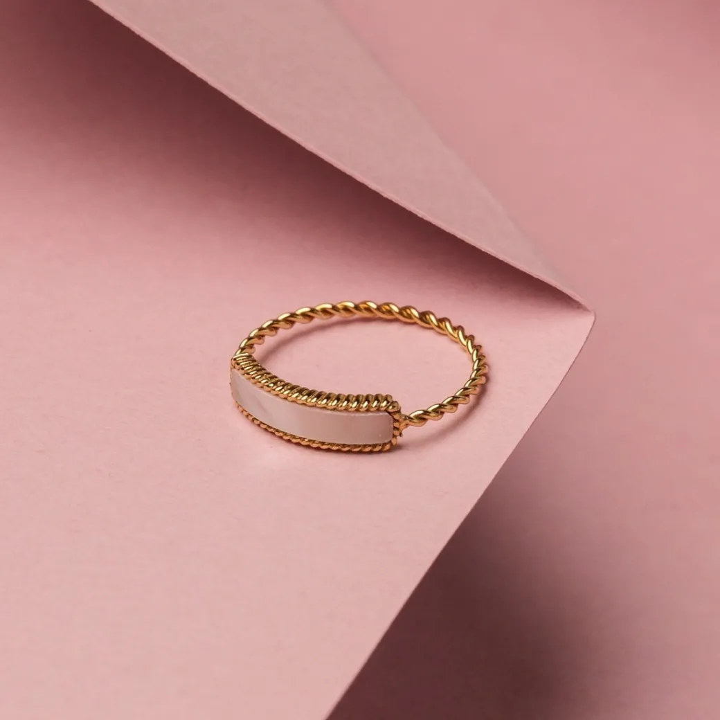 Holzkern Summersweet Ring|DAMES Ringen|Sieraden