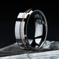 Holzkern Sumo Ring|Heren Ringen|Sieraden