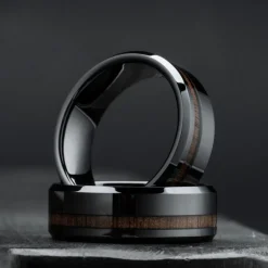 Holzkern Sumo Ring|Heren Ringen|Sieraden