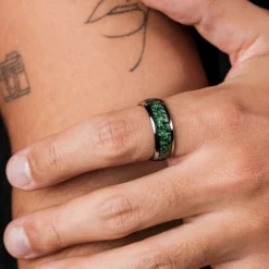 Holzkern Sumo Ring|Heren Ringen|Sieraden
