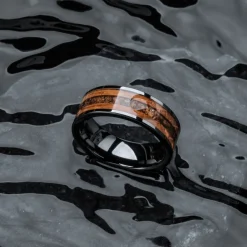 Holzkern Sumo Ring|Heren Ringen|Sieraden