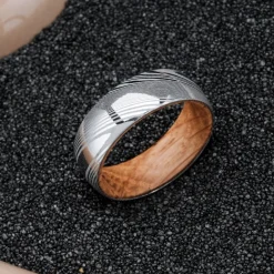 Holzkern Sumo Ring|Heren Ringen|Sieraden