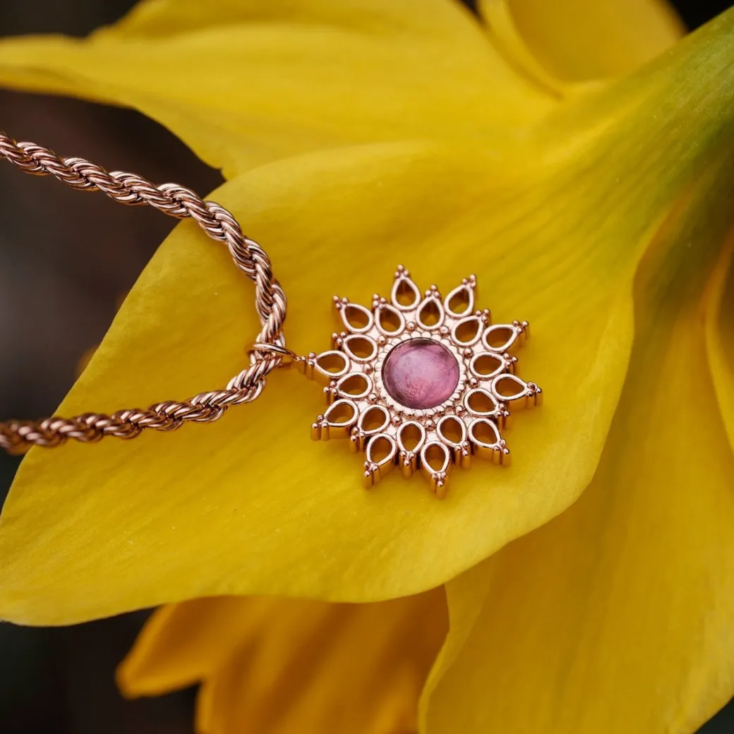 Holzkern SUNCATCHER KETTING|DAMES Kettingen|Sieraden
