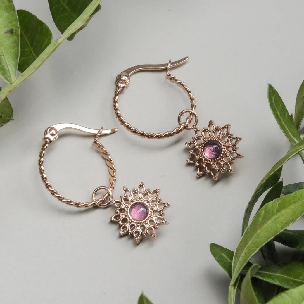 Holzkern SUNCATCHER OORBELLEN|DAMES Oorbellen|Sieraden