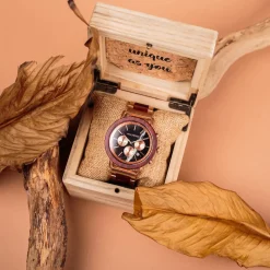 Holzkern Sunrise|Heren Horloges