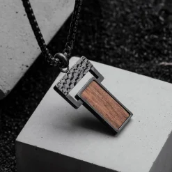 Holzkern Transcendent|Heren Kettingen|Sieraden