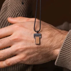 Holzkern Transcendent|Heren Kettingen|Sieraden