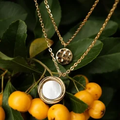 Holzkern Zendala Halskette|DAMES Kettingen|Sieraden