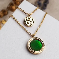 Holzkern Zendala Ketting|DAMES Kettingen|Sieraden