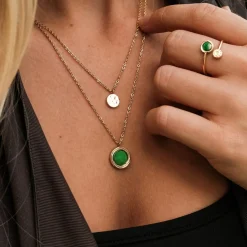 Holzkern Zendala Ketting|DAMES Kettingen|Sieraden
