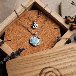 Holzkern Zendala Ketting|DAMES Kettingen|Sieraden