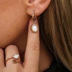 Holzkern Zendala Oorbellen|DAMES Oorbellen|Sieraden